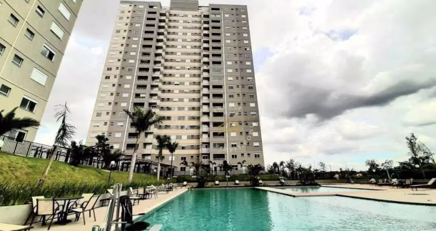 Apartamento com 2 dormitórios para alugar, 64 m² - parque prado - campinas/sp
