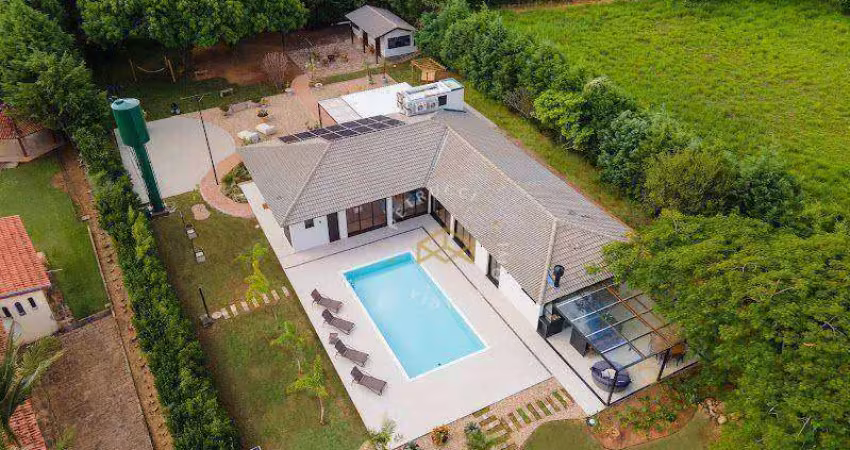 Casa com 4 dormitórios à venda, 355 m² por r$ 4.300.000,00 - colinas do mosteiro de itaici - indaiatuba/sp