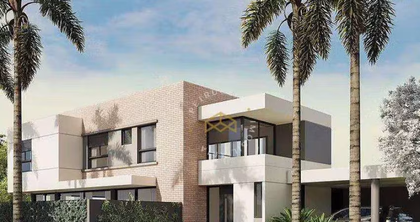 Casa com 3 dormitórios à venda, 220 m² por r$ 2.500.000,00 - alphaville dom pedro - campinas/sp