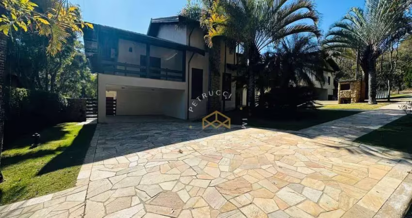Casa com 4 dormitórios, 435 m² - venda por r$ 2.300.000,00 ou aluguel por r$ 12.143,00/mês - condomínio chácara flora - valinhos/sp