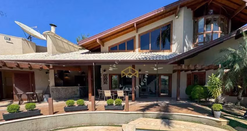 Casa com 4 dormitórios, 357 m² - venda ou aluguel - loteamento alphaville campinas - campinas/sp
