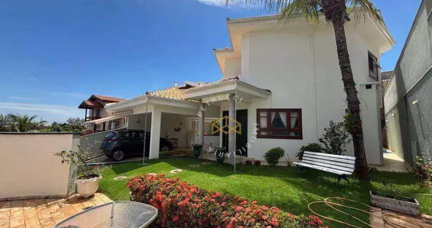 Casa com 3 dormitórios à venda, 249 m² - jardim das palmeiras - campinas/sp
