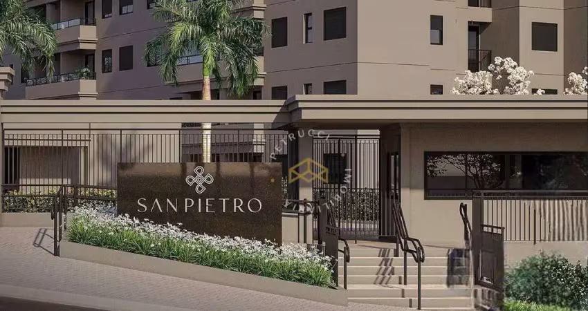 Apartamento com 3 dormitórios à venda, 60 m² - mansões santo antônio - campinas/sp