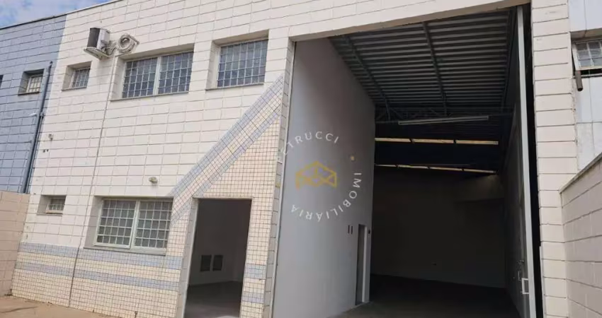 Galpão para alugar, 277 m² por r$ 5.911,00/mês - parque via norte - campinas/sp