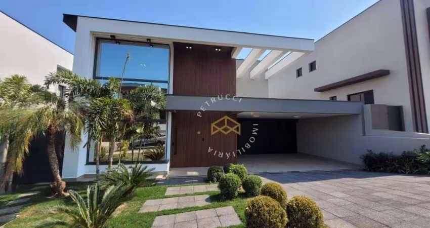 Casa com 3 dormitórios à venda, 300 m² por r$ 3.290.000,00 - loteamento residencial arborais - campinas/sp