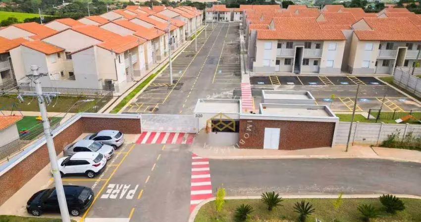 Apartamento com 2 dormitórios à venda, 54 m² - conjunto habitacional residencial veredas da conquista - indaiatuba/sp
