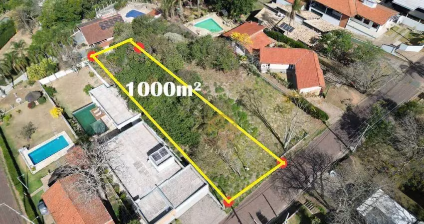 Terreno / lote / condomínio à venda, 1.000m² - condominio clube de campo valinhos