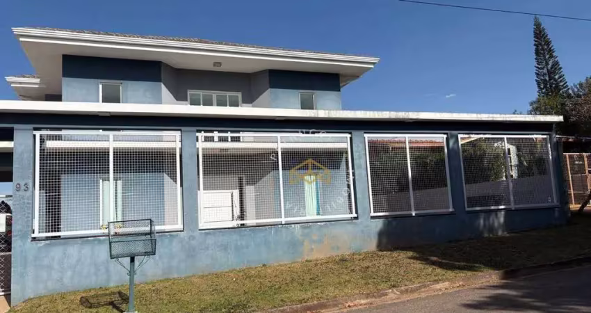 Casa com 4 dormitórios à venda, 500 m² - recanto das canjaranas - vinhedo/sp