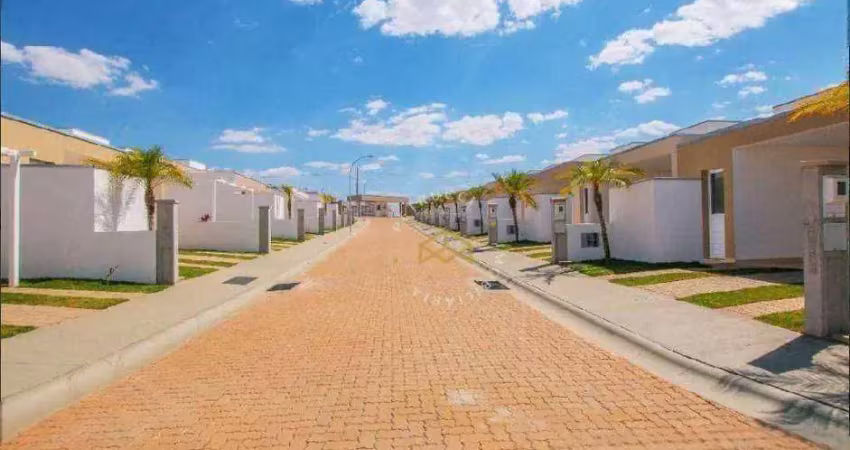 Casa com 3 dormitórios à venda, 112 m² por r$ 689.000,00 - condomínio villagio vista real - paulínia/sp