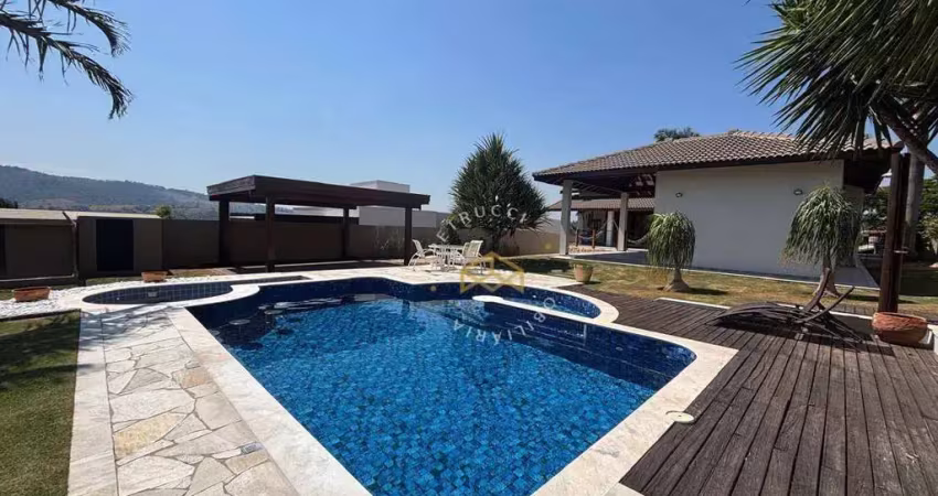 Chácara com 3 dormitórios, 383 m² - venda ou aluguel - residencial recanto dos canjaranas - vinhedo/sp