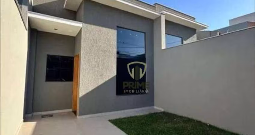 Casa à venda no Jardim Chamonix, região leste de Londrina. Casa geminada recém construída, com 3 dormitórios sendo 1 suíte, banheiro social, área de s