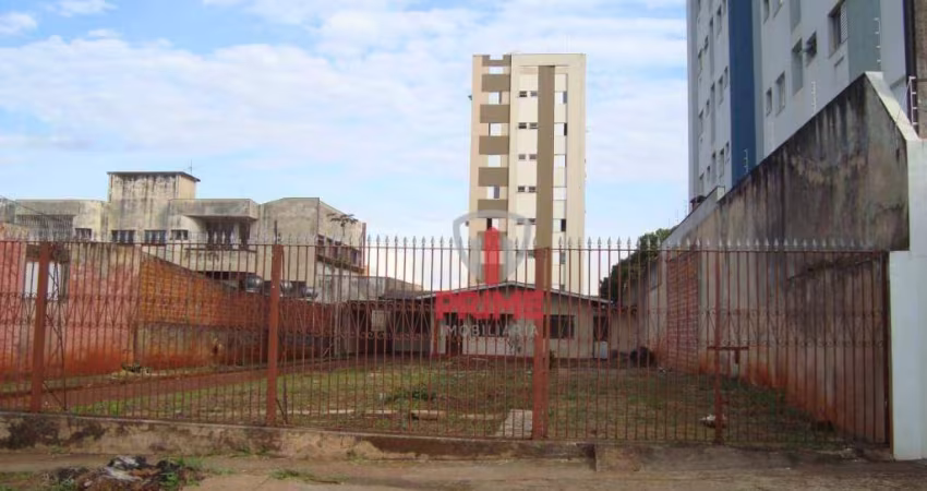 Terreno à venda no centro de Londrina.