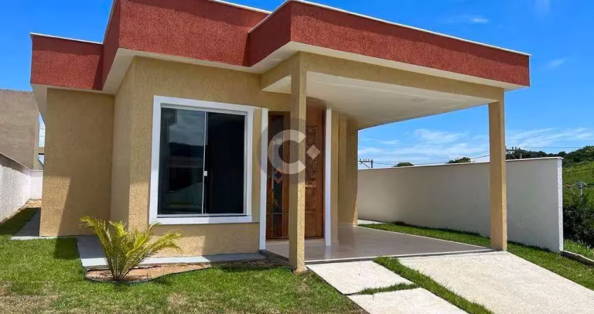 Casa em Condomínio para Venda em Maricá, Pindobas, 3 dormitórios, 1 suíte, 2 banheiros, 2 vagas