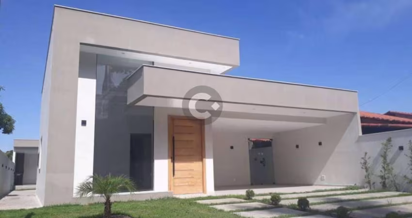 Casa em Condomínio para Venda em Maricá, Jardim Atlântico Central (Itaipuaçu), 4 dormitórios, 2 suítes, 3 banheiros, 1 vaga