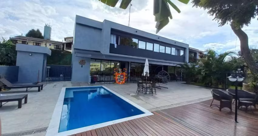 Sobrado com 4 dormitórios à venda, 320 m² por r$ 3.500.000,00 - vale do sol - bom jesus dos perdões/sp