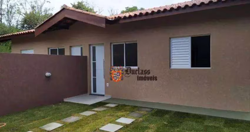 Casa com 2 dormitórios à venda, 54 m² por r$ 410.000,00 - jardim santo antônio - atibaia/sp