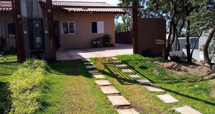 Casa com 2 dormitórios à venda, 54 m² por r$ 410.000,00 - jardim santo antônio - atibaia/sp
