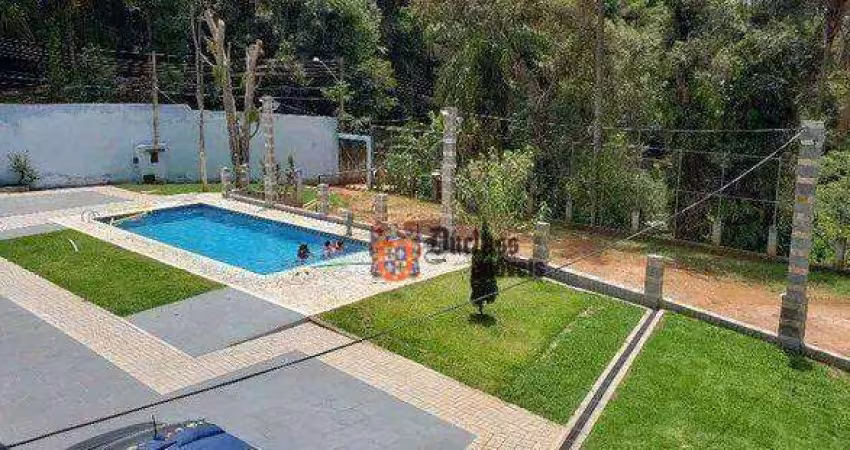 Chácara com 2 dormitórios à venda, 4050 m² por r$ 1.600.000,00 - rio acima - mairiporã/sp