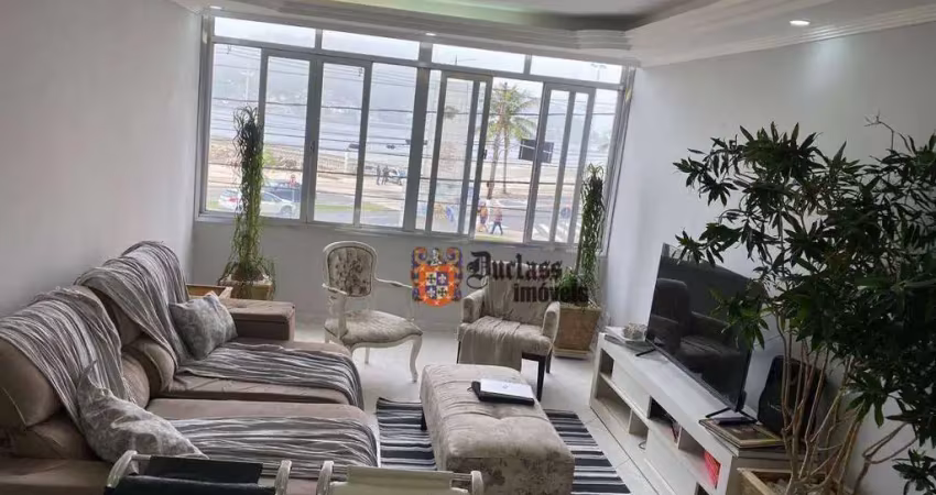 Apartamento com 2 dormitórios à venda, 110 m² por r$ 450.000,00 - gonzaguinha - são vicente/sp