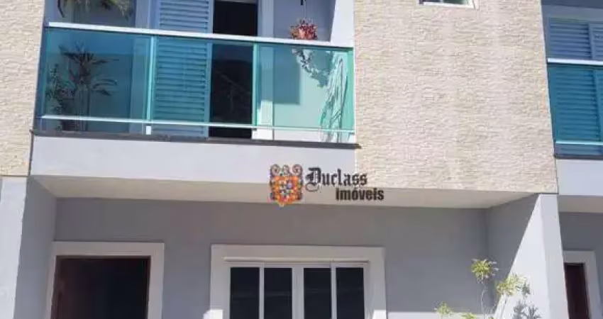 Sobrado com 2 suítes à venda, 100 m² por r$ 530.000 - praia das palmeiras - caraguatatuba/sp