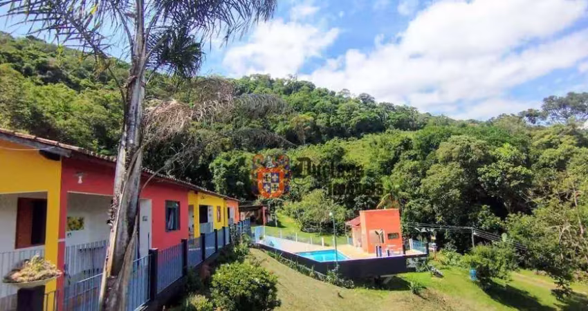 Chácara com 8 dormitórios à venda, 24000 m² por r$ 1.060.000,00 - godoi - extrema/mg
