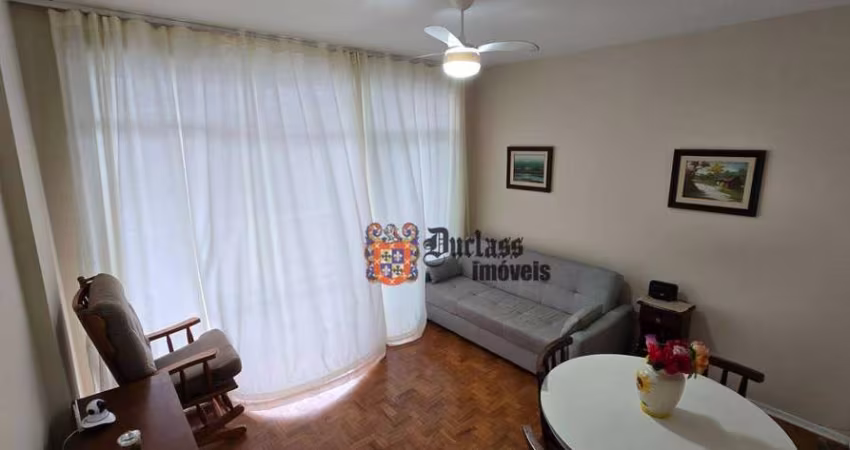 Apartamento com 2 dormitórios à venda, 85 m² por R$ 595.000,00 - Gonzaga - Santos/SP