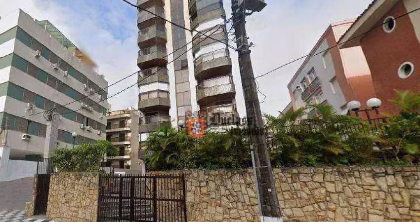 Apartamento com 3 dormitórios à venda, 99 m² por R$ 590.000,00 - Praia da Enseada - Guarujá/SP