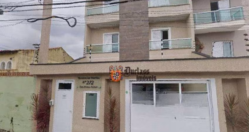 Apartamento com 2 dormitórios à venda, 62 m² por R$ 405.000 - Vila Tibiriçá - Santo André/SP