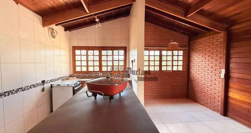 Chácara com 4 dormitórios à venda, 580 m² por r$ 490.000,00 - jardim estância brasil - atibaia/sp