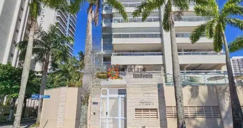 Cobertura com 2 dormitórios à venda, 136 m² por r$ 2.500.000,00 - jardim astúrias - guarujá/sp