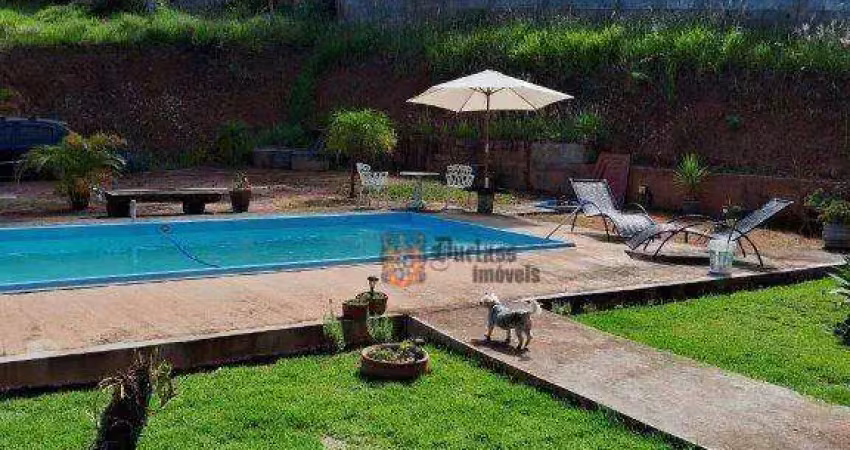 Chácara com 3 dormitórios à venda, 3700 m² por r$ 1.080.000,00 - do barreiro - extrema/mg