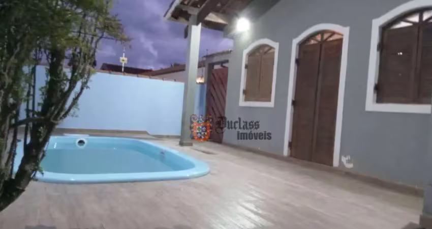 Casa com 3 dormitórios à venda, 117 m² por r$ 530.000 - parque balneário oásis - peruíbe/sp