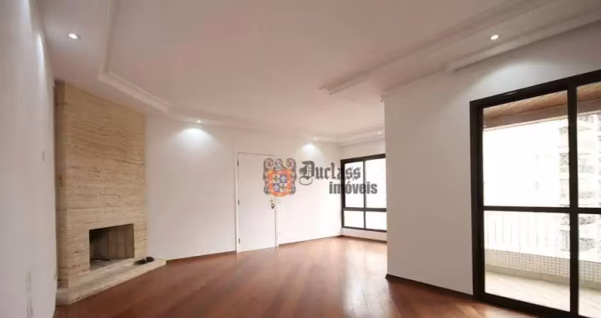 Apartamento com 3 dormitórios para alugar, 130 m² por r$ 7.900/mês - chácara klabin - são paulo/sp