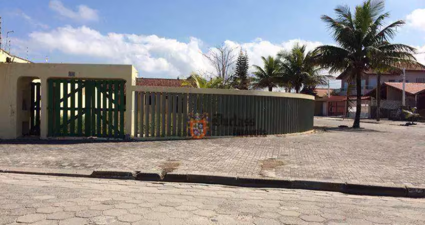 Casa com 1 dormitório à venda, 60 m² por r$ 330.000 - balneário flórida mirim - mongaguá/sp