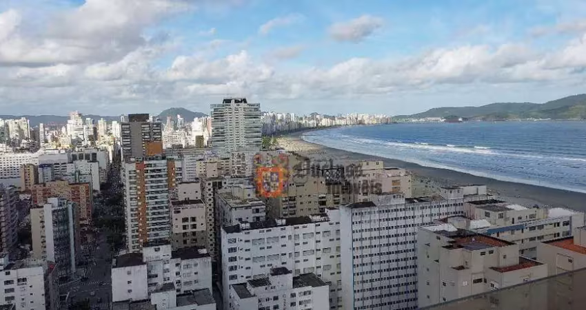 Apartamento com 1 dormitório à venda, 25 m² por r$ 349.000 - gonzaga - santos/sp