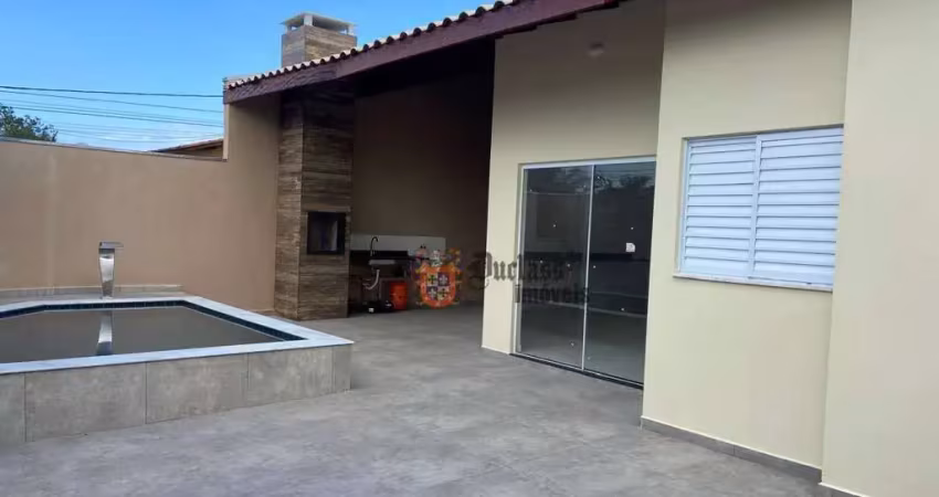 Casa com 3 dormitórios à venda, 77 m² por r$ 490.000,00 - cibratel ii - itanhaém/sp
