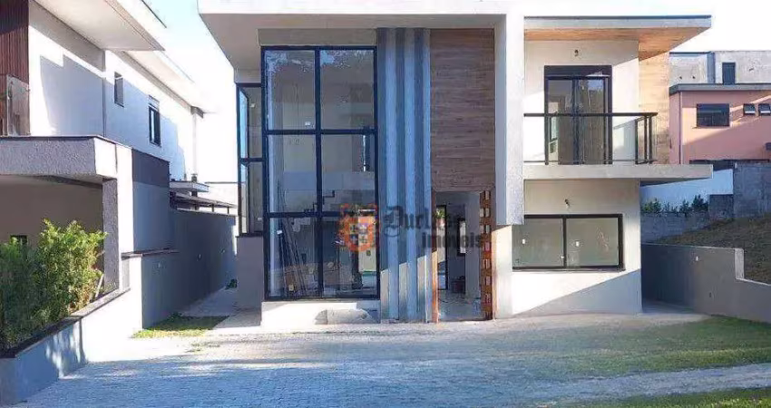 Sobrado com 3 suítes para alugar, 180 m² por r$ 10.010/mês - condomínio terras de atibaia i - atibaia/sp