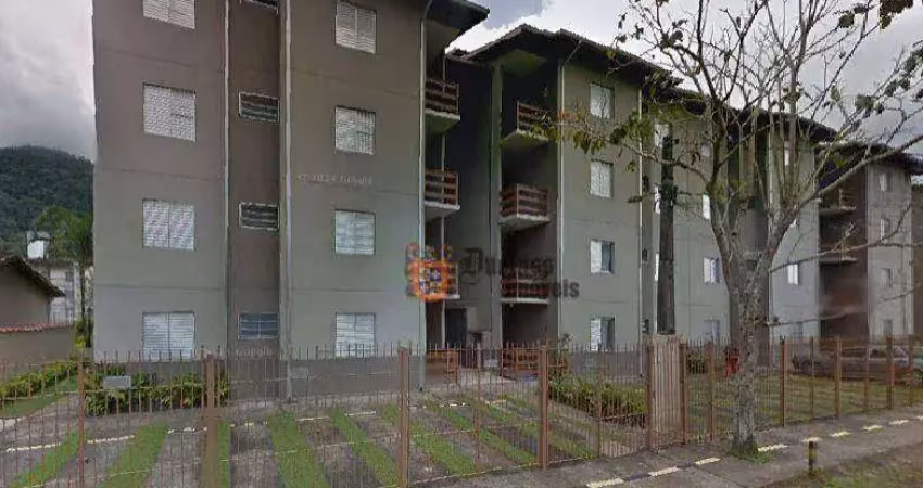 Apartamento com 2 dormitórios à venda, 69 m² por r$ 360.000 - praia do sapê - ubatuba/sp