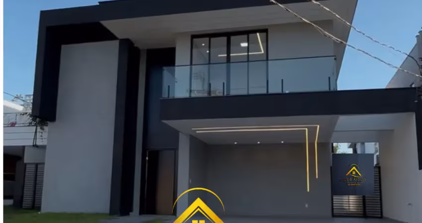 Casa duplex com 05 suítes e piscina no condomínio reserva dos parque