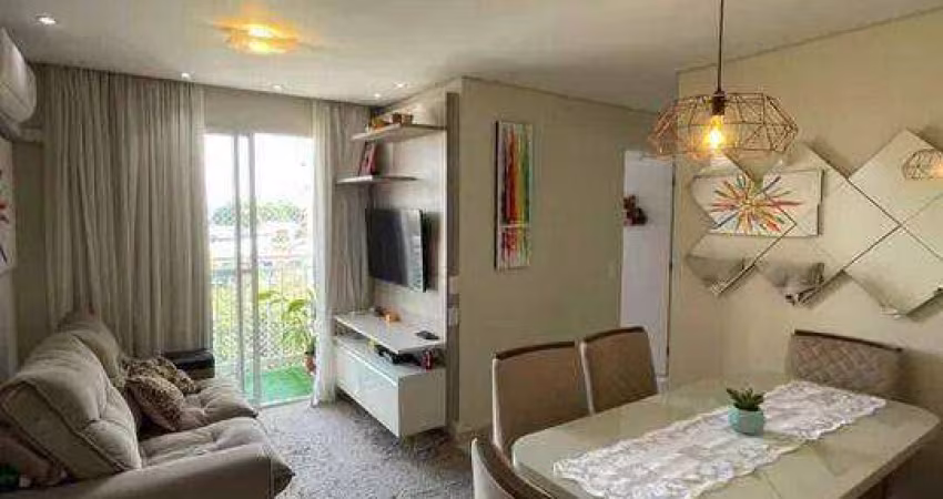 Apartamento com 3 dormitórios à venda, 60 m² por R$ 372.000,00 - Residencial Easy Life - Sorocaba/SP