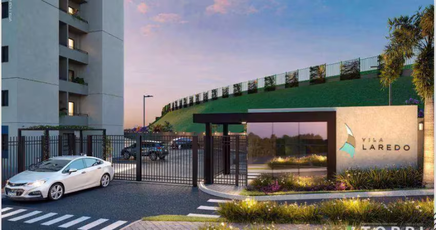 Apartamento com suíte e espaço garden a venda no condomínio residencial vila laredo, na vila lucy em sorocaba/sp