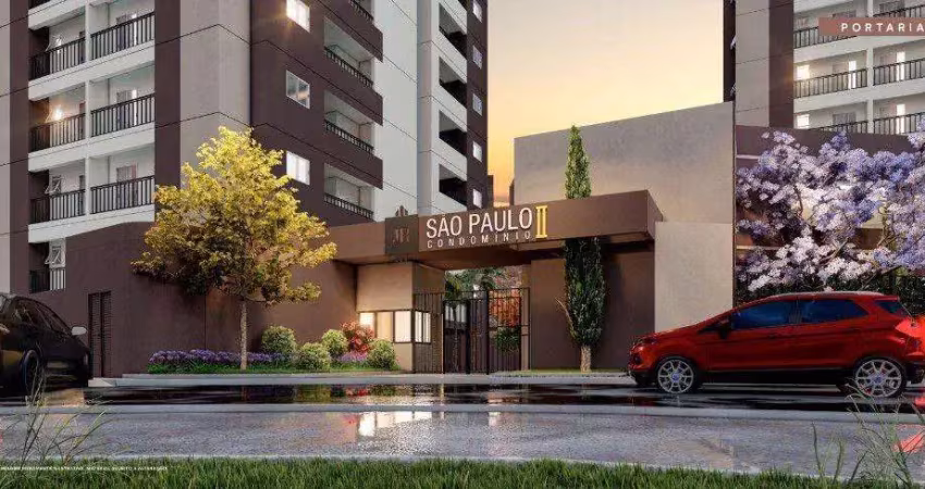 Apartamento com 2 dormitórios à venda, 84 m² por R$ 298.000,00 - Condomínio JR São Paulo II - Sorocaba/SP