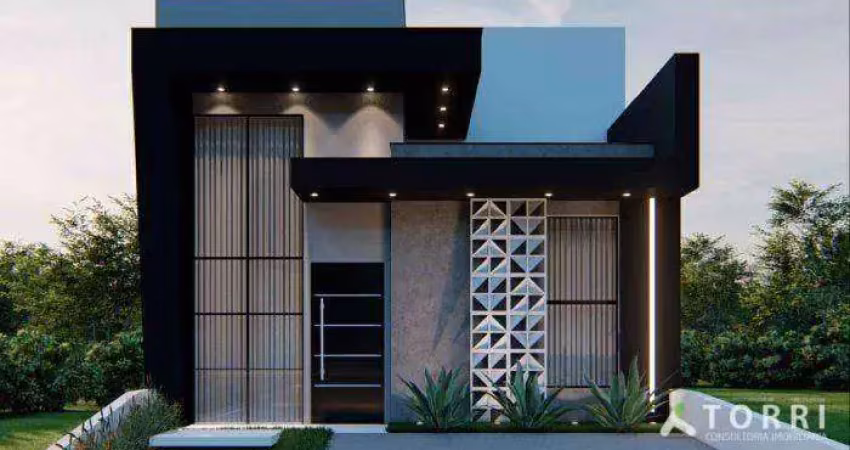 Linda casa à venda no condomínio reserva ipanema i, em sorocaba/sp.