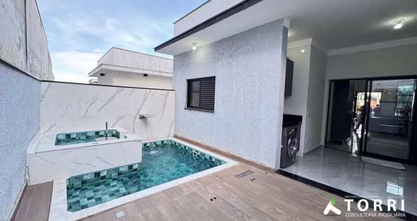 Casa com 3 quartos à venda, no condomínio santinon, no bairro caguaçu, em sorocaba - sp