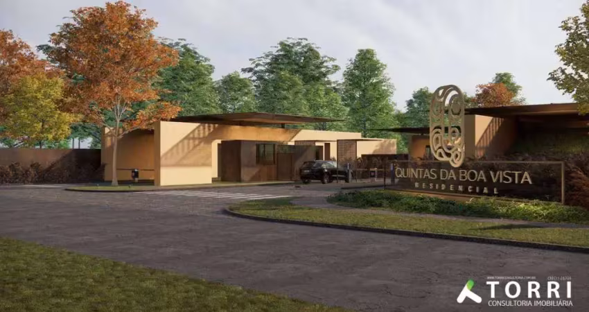 Terreno 1.000m² á venda no condomínio quintas da boa vista em, araçoiaba da serra sp
