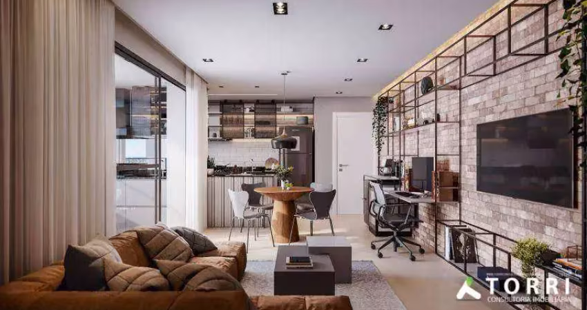 Apartamento com 1 quarto à venda, no bairro alto do boa vista, no condomínio union, em sorocaba  sp