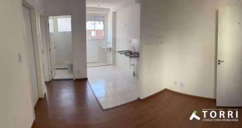 Apartamento com 2 dormitórios à venda, 40 m² por r$ 223.000,00 - condomínio lar toronto - sorocaba/sp