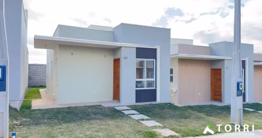 Casa com 2 quartos no condomínio villa magari, no bairro aparecidinha, em sorocaba-sp