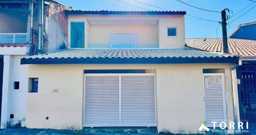 Casa com 3 quartos, no bairro jardim santa bárbara, em sorocaba-sp