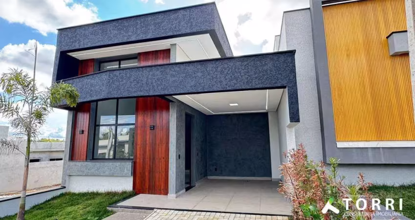 Casa com piscina à venda no condomínio villagio ipanema i, em sorocaba/sp.